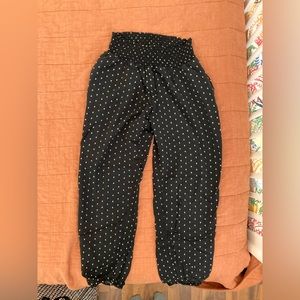 Polka Dot Maternity Pants